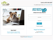 Tablet Screenshot of foryourk9.dogbizpro.com
